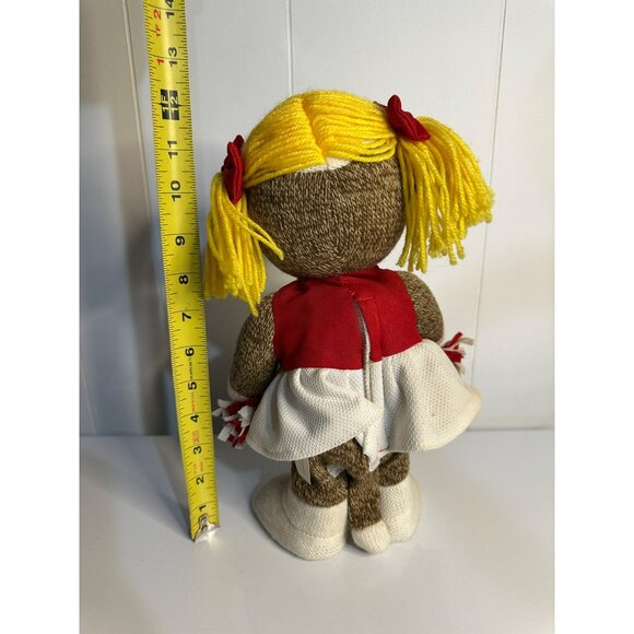 VTG Gemmy Animated Monkey Cheerleader Doll 12" - Sings Britney Spears & Dances! - Picture 4 of 4